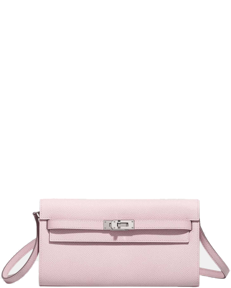 Kelly To Go Wallet Epsom Mauve Pale Hermes – Гарантія оригінальності