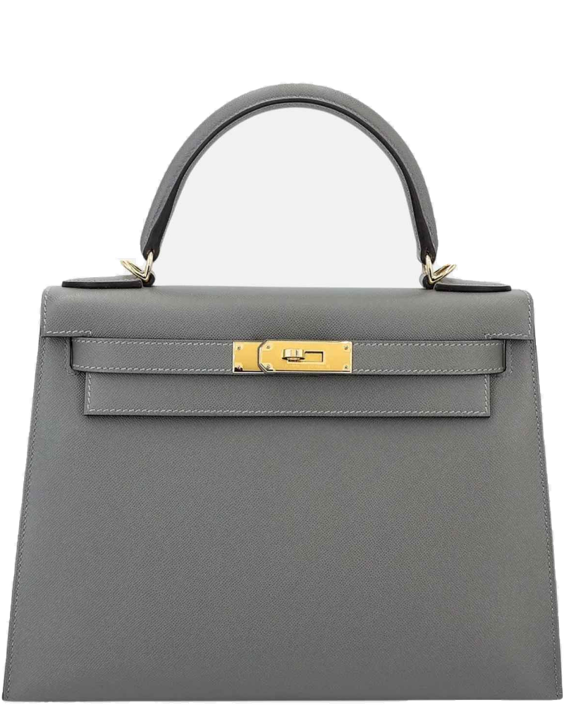 Kelly 28 Madame Gris Meye Ghw Hermes – Гарантія оригінальності