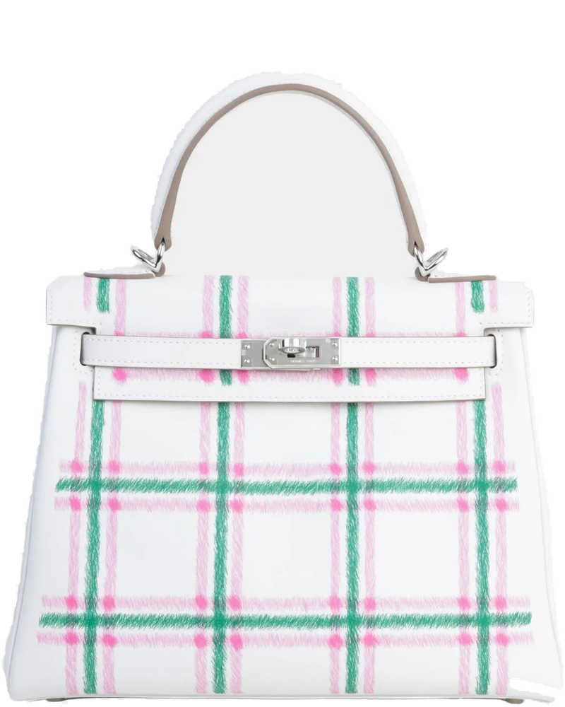 Оригінальна Kelly 25 Swift Gris Pale Hermes