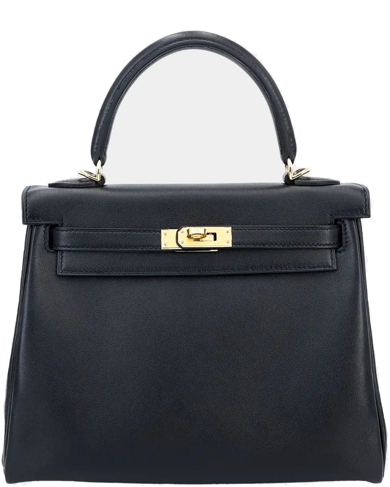 Kelly 25 Veau Cheri Black Ghw Hermes оригінал – Купити в Україні