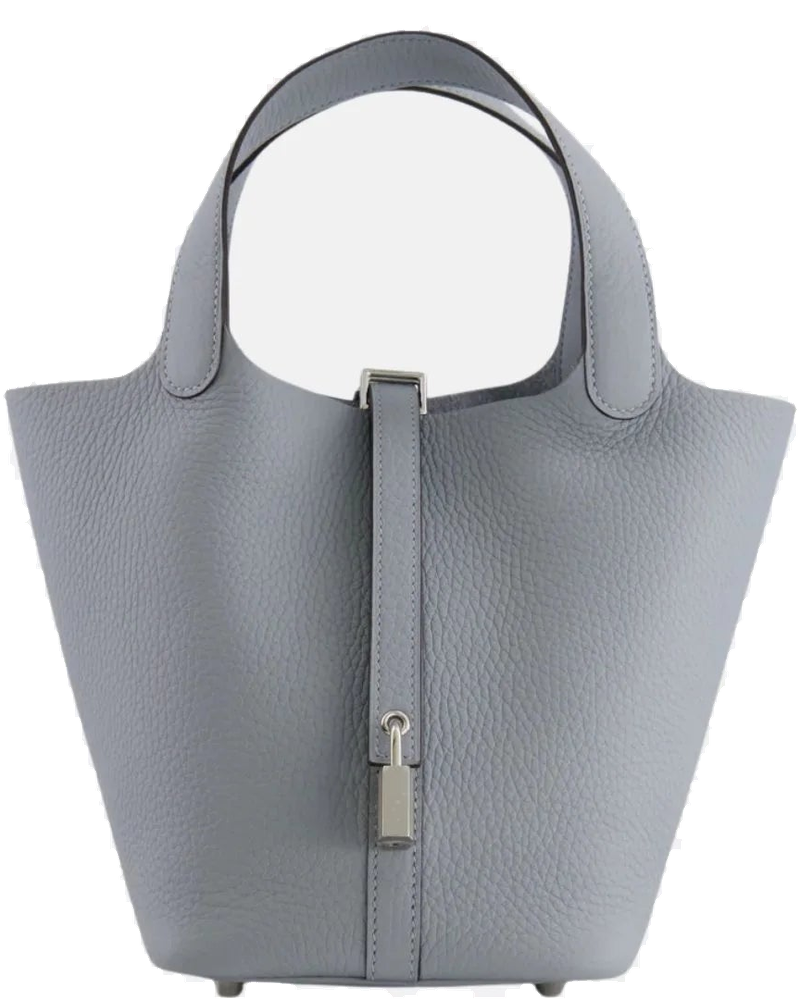 Оригінальна Picotin 18 Gris Pantin Clemence Phw Hermes