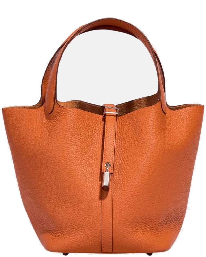 Picotin 22 Taurillon Clemence Orange Phw Hermes – Гарантія оригінальності