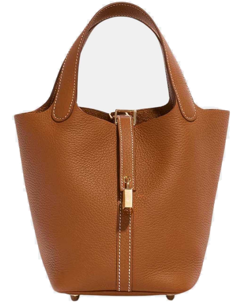 Оригінальна Picotin 18 Taurillon Clemence Gold Ghw Hermes