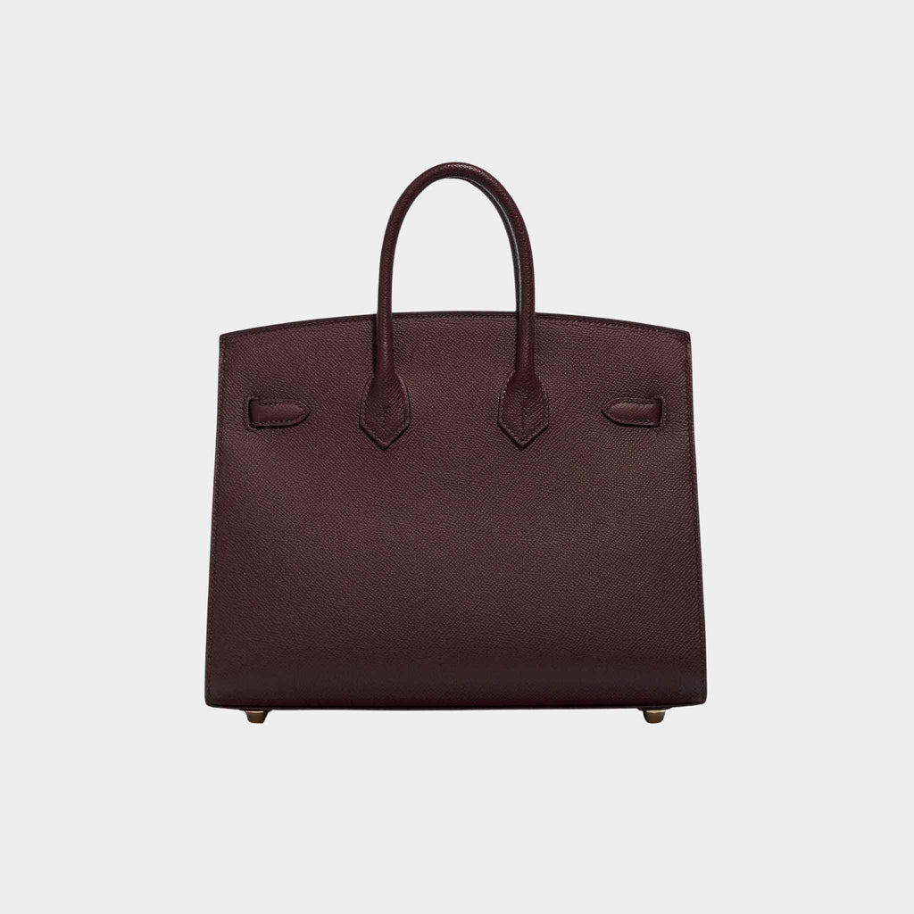 Оригінальна Birkin 25 Epsom Rouge Sellier Hermes – детальний вид