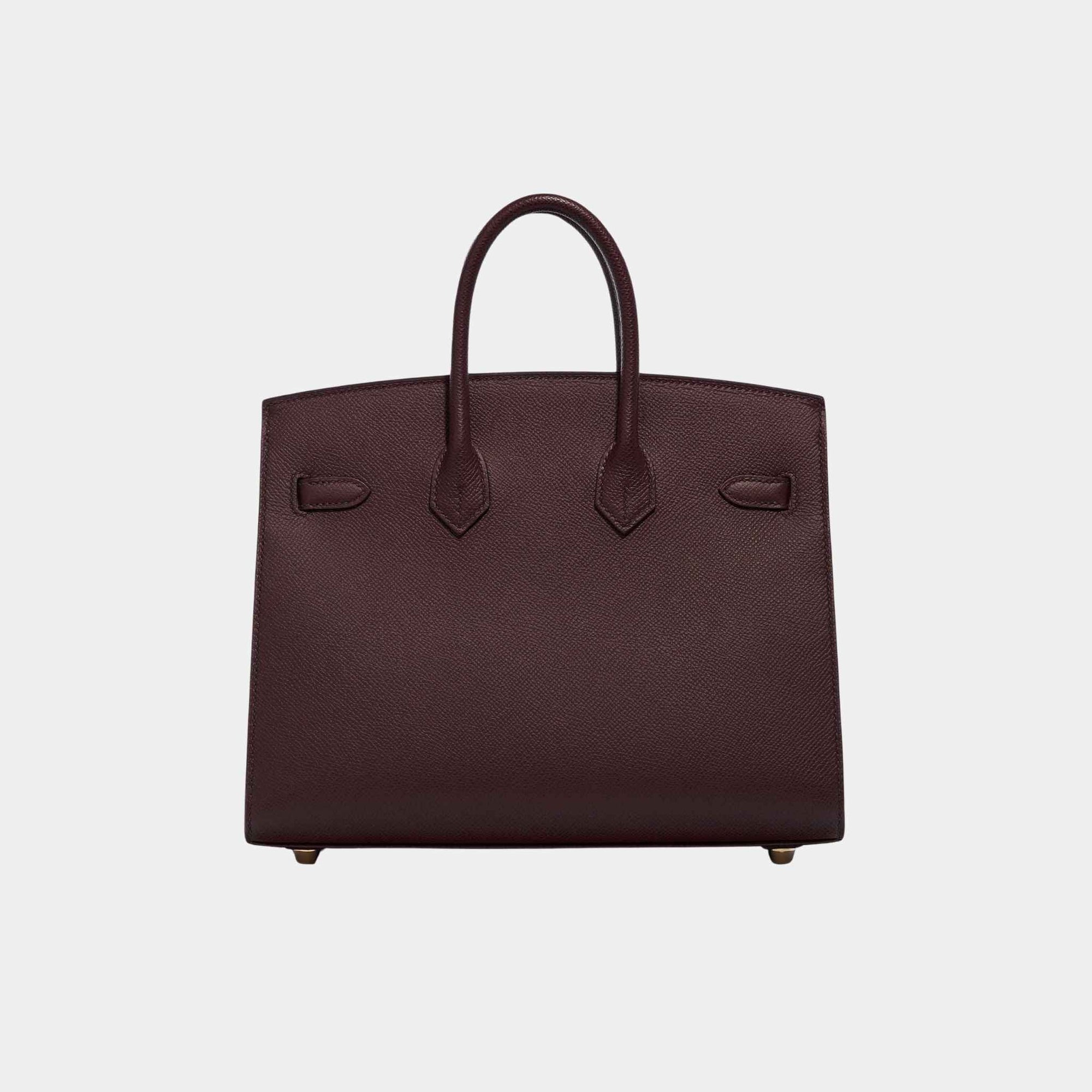 Оригінальна Birkin 25 Epsom Rouge Sellier Hermes – детальний вид
