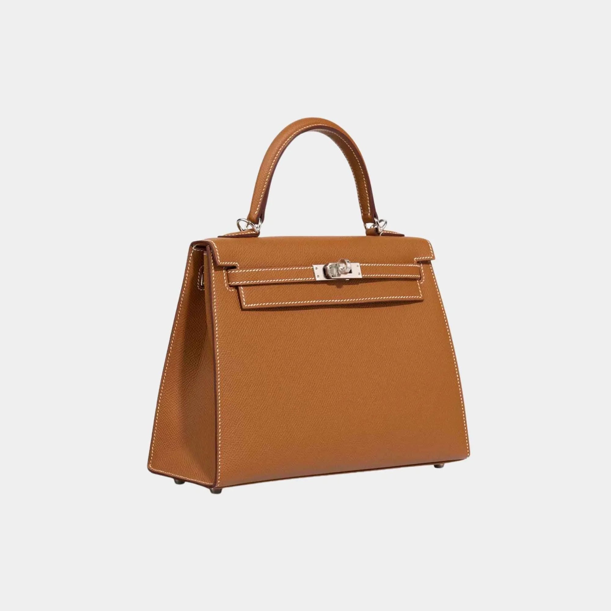 Birkin 25 Epsom Sellier Gold Phw Hermes – Гарантія оригінальності – детальний вид