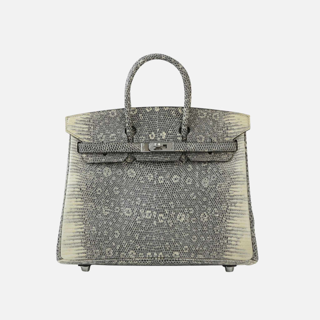 Birkin 25 Lizard Ombre Phw Hermes оригінал – Купити в Україні – боковий вид