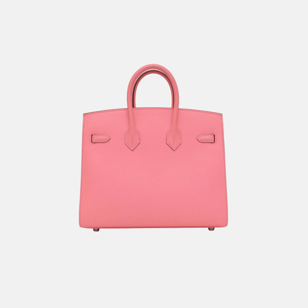 Birkin 25 Rose Confetti Epsom Phw Sellier Hermes оригінал – Купити в Україні – вид ззаду