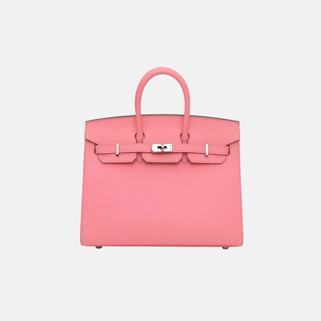 Birkin 25 Rose Confetti Epsom Phw Sellier Hermes оригінал – Купити в Україні – боковий вид
