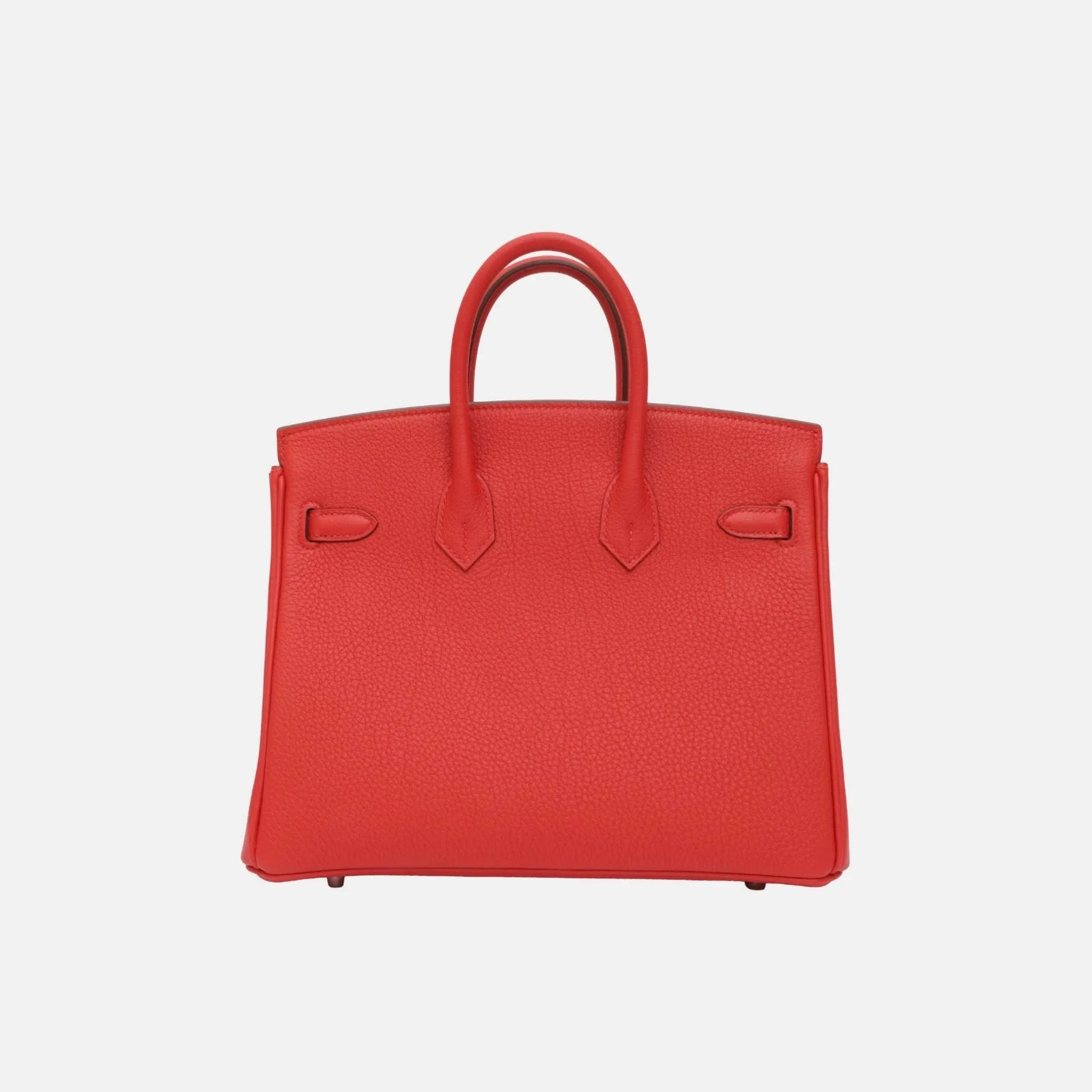Birkin 25 Rouge Radieux Togo Phw Hermes оригінал – Купити в Україні – вид ззаду