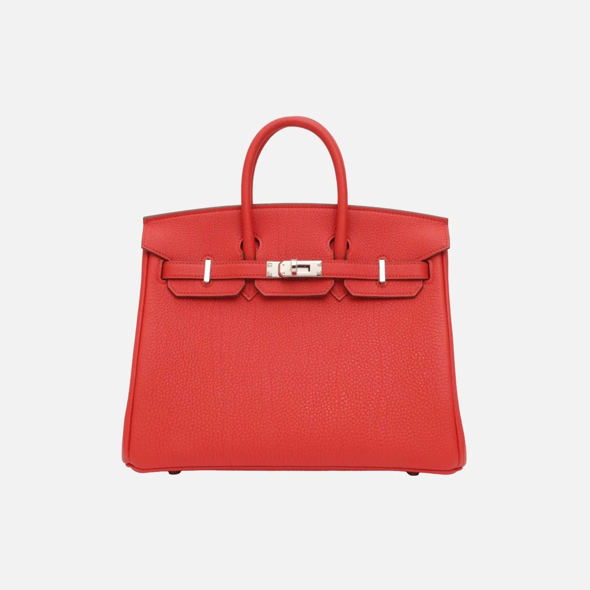 Birkin 25 Rouge Radieux Togo Phw Hermes оригінал – Купити в Україні – боковий вид