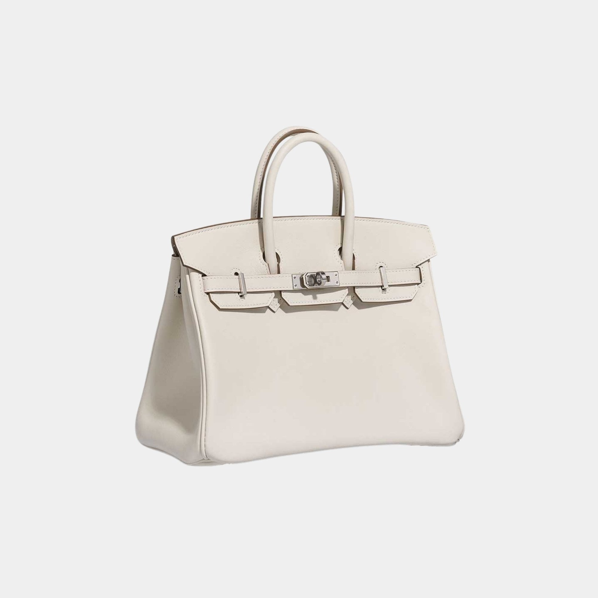 Birkin 25 Swift Mushroom Phw Hermes – Гарантія оригінальності – детальний вид