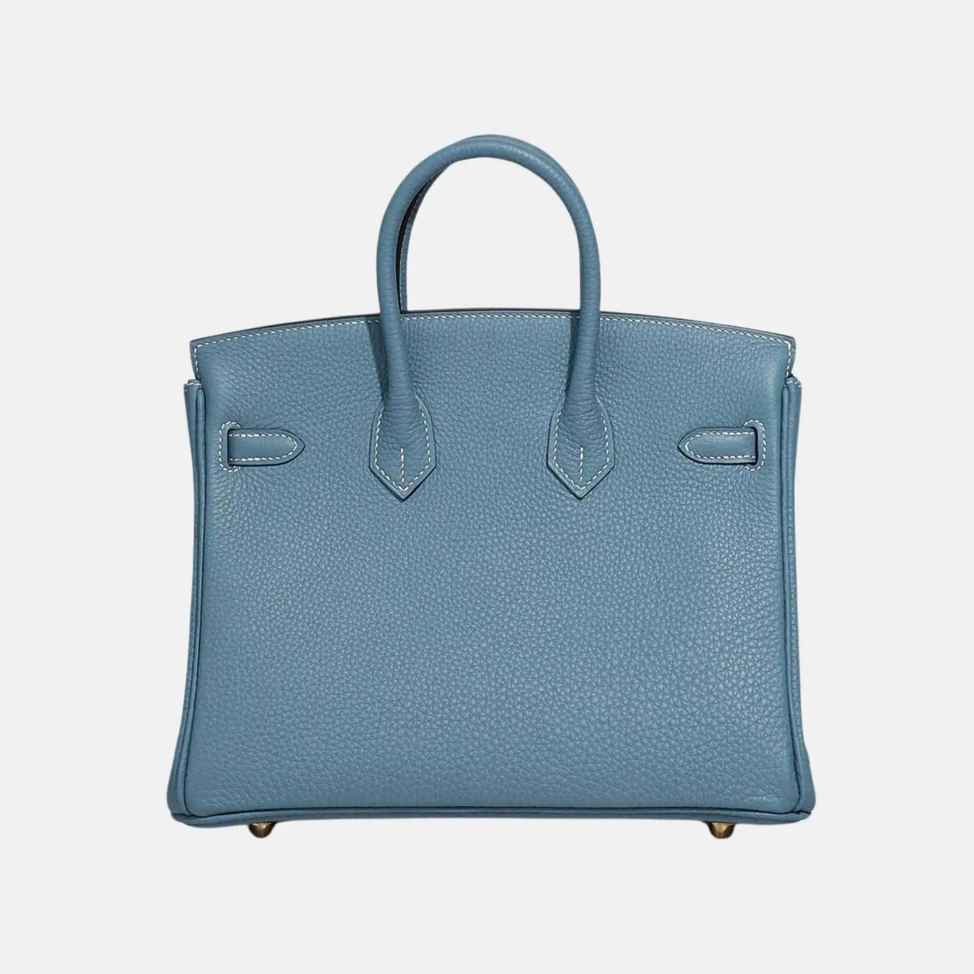 Birkin 25 Togo Bleu Jean Ghw Hermes оригінал – Купити в Україні – вид ззаду