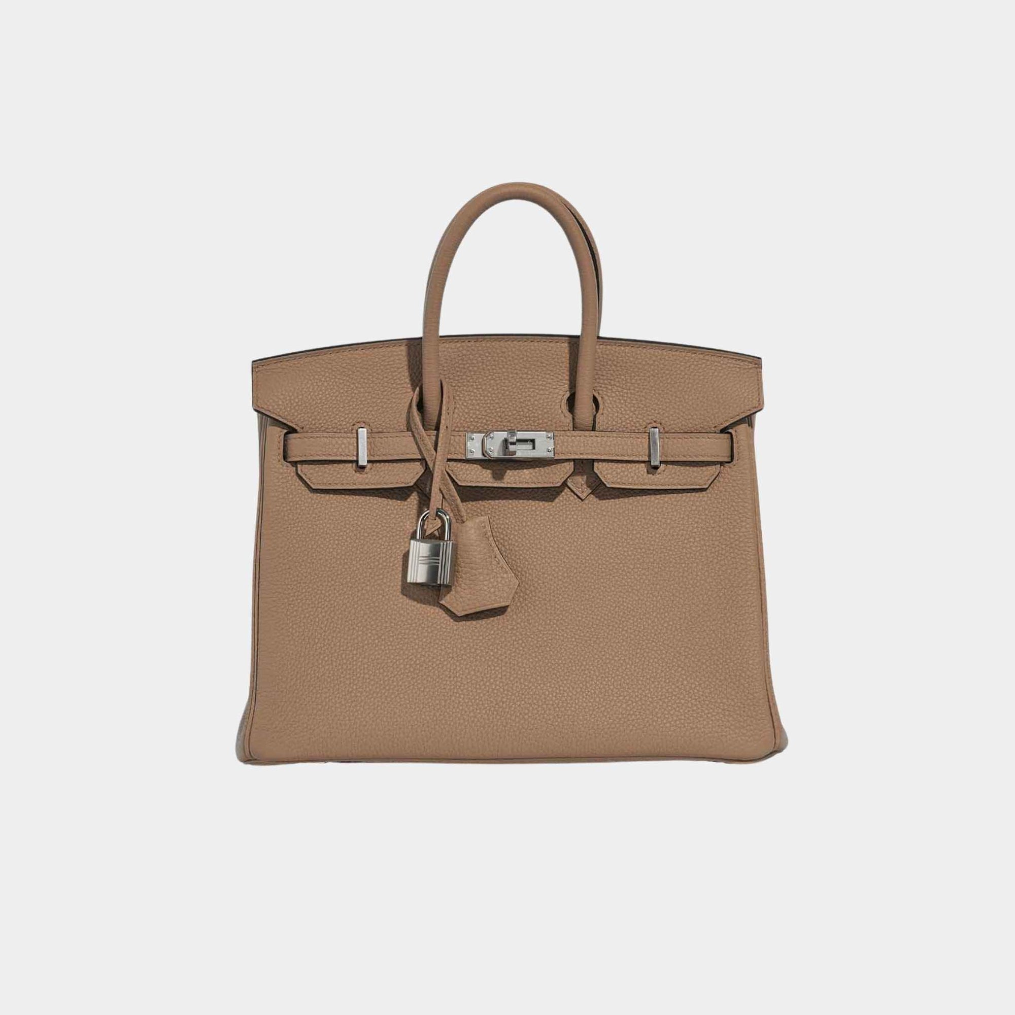 Оригінальна Birkin 25 Togo Chai Phw Hermes – боковий вид