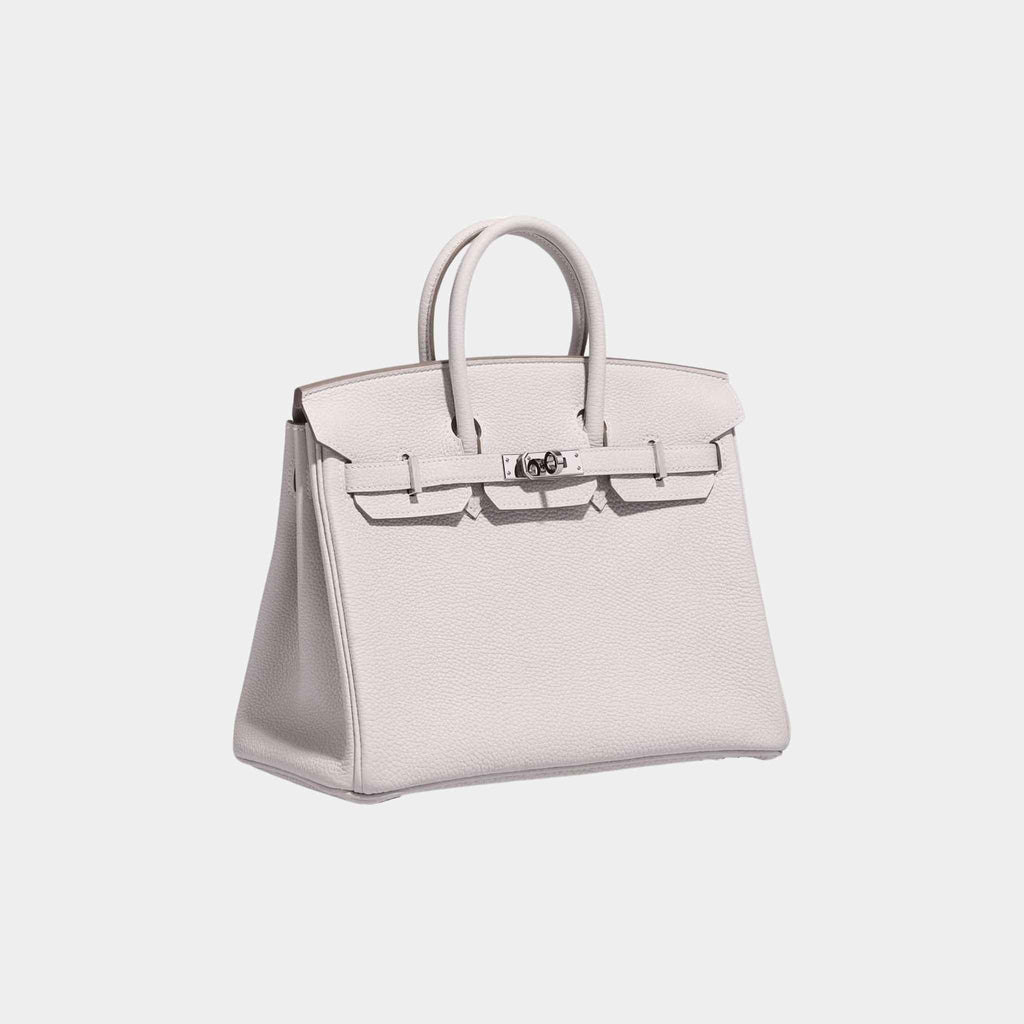 Birkin 25 Togo Gris Pale Phw Hermes – Гарантія оригінальності – збільшений вид