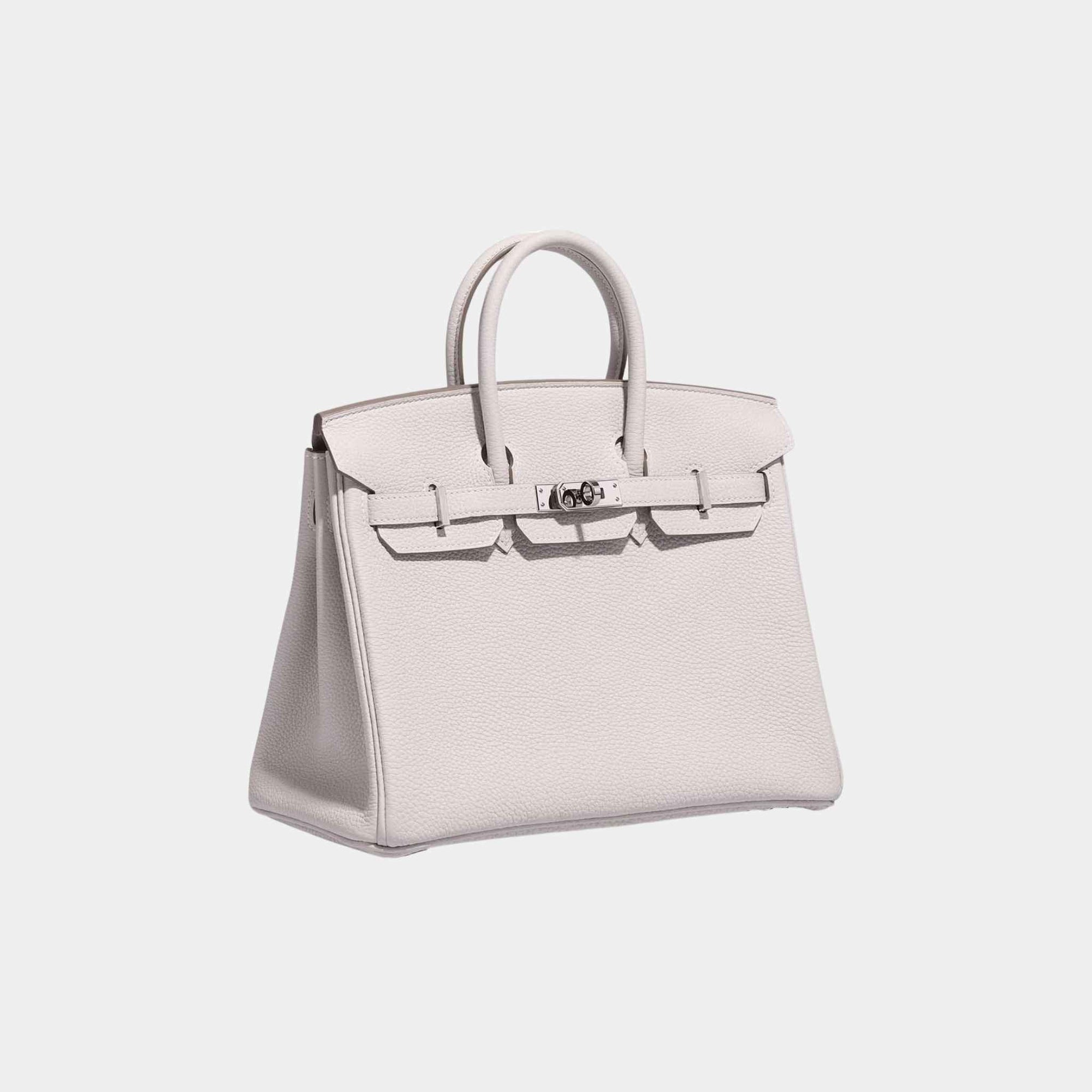 Birkin 25 Togo Gris Pale Phw Hermes – Гарантія оригінальності – збільшений вид