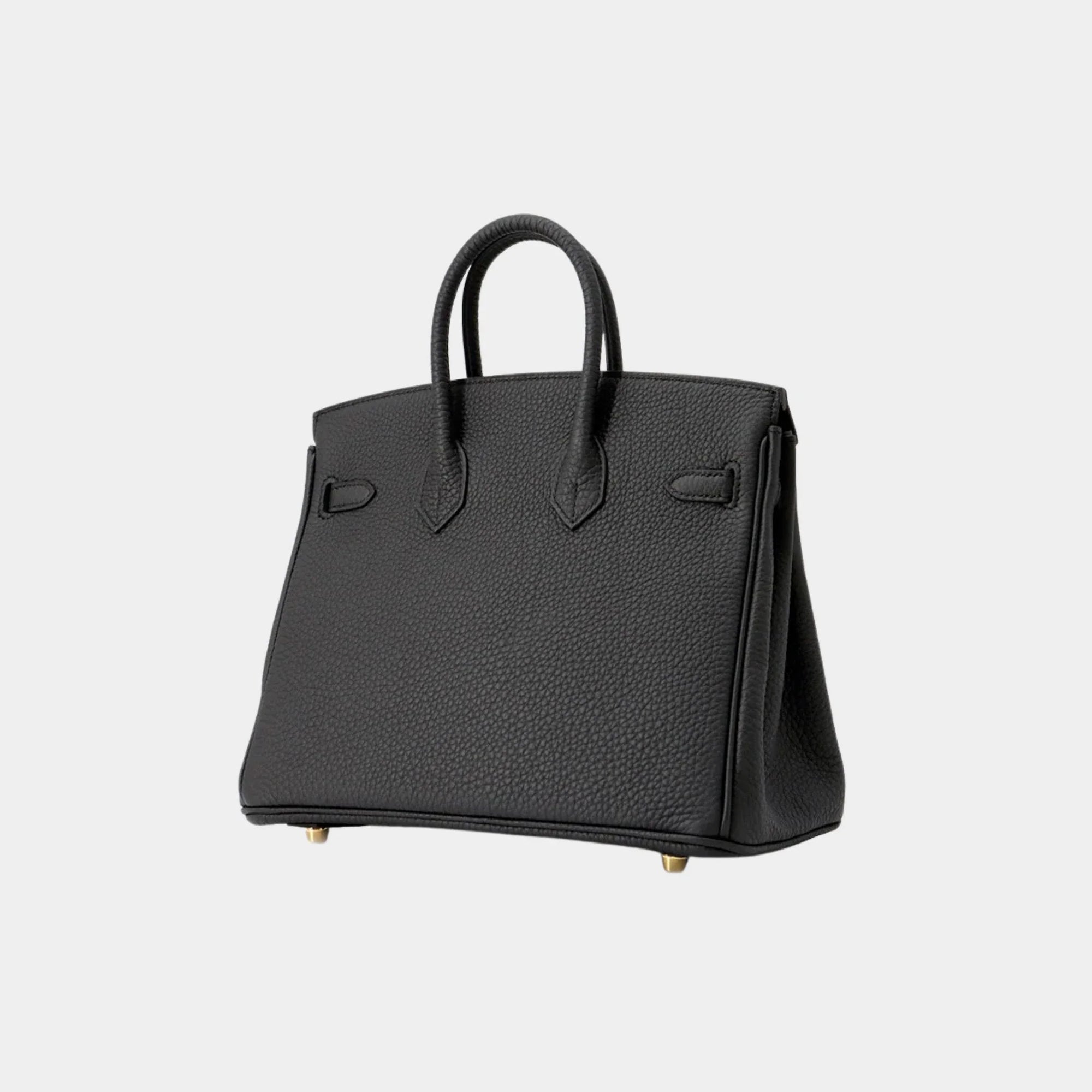 Оригінальна Birkin 25 Togo Plomb Ghw Hermes – вид ззаду