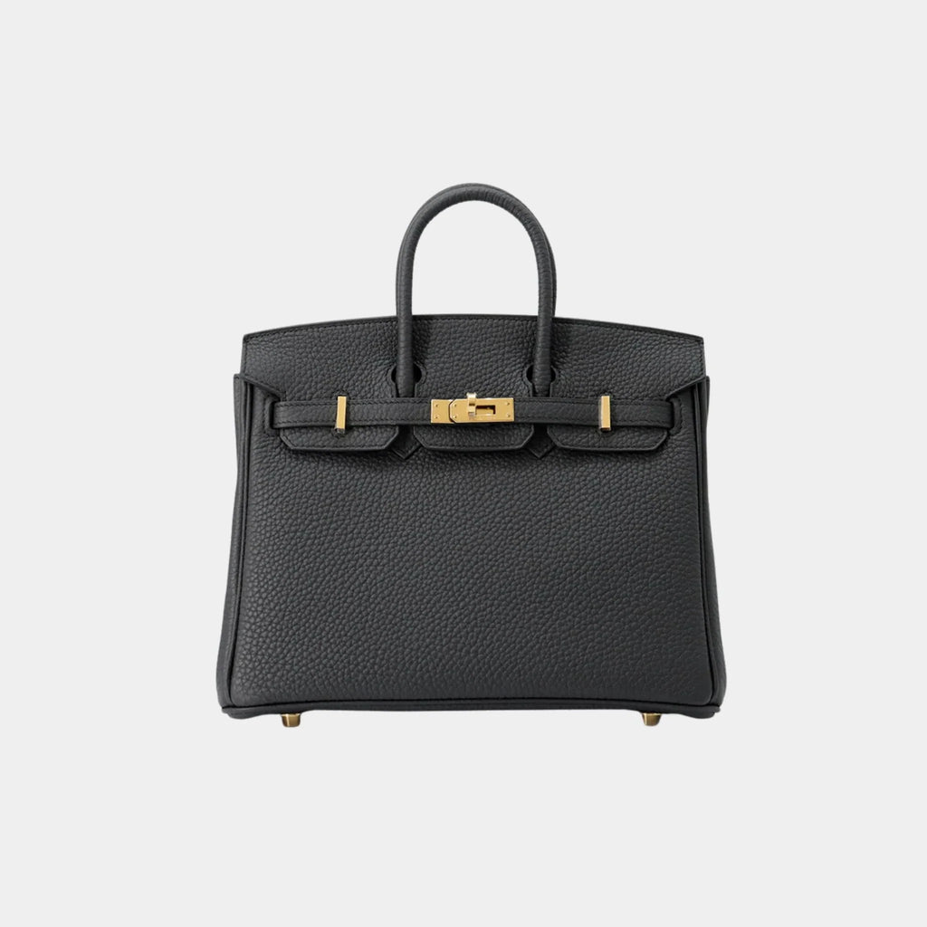 Оригінальна Birkin 25 Togo Plomb Ghw Hermes – боковий вид