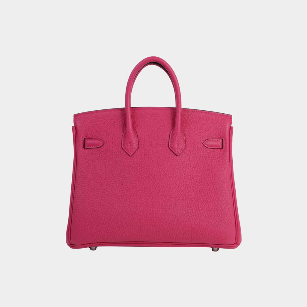 Birkin 25 Togo Rose Mexico Phw Hermes оригінал – Купити в Україні – вид ззаду