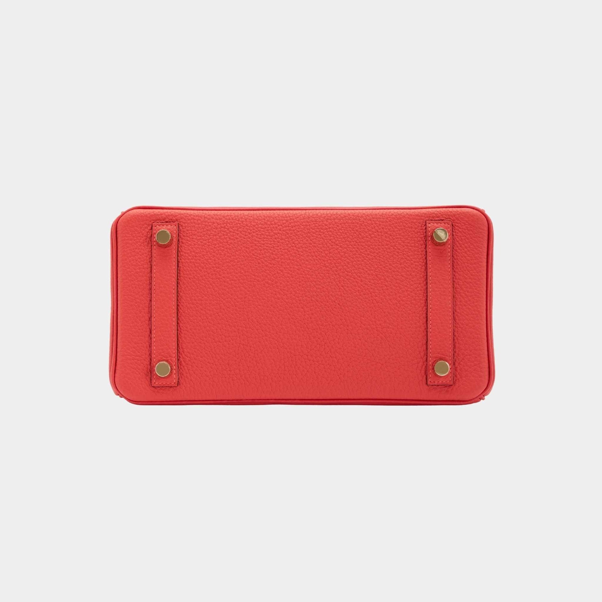 Birkin 25 Togo Tomato Rouge Ghw Hermes оригінал – Купити в Україні – детальний вид
