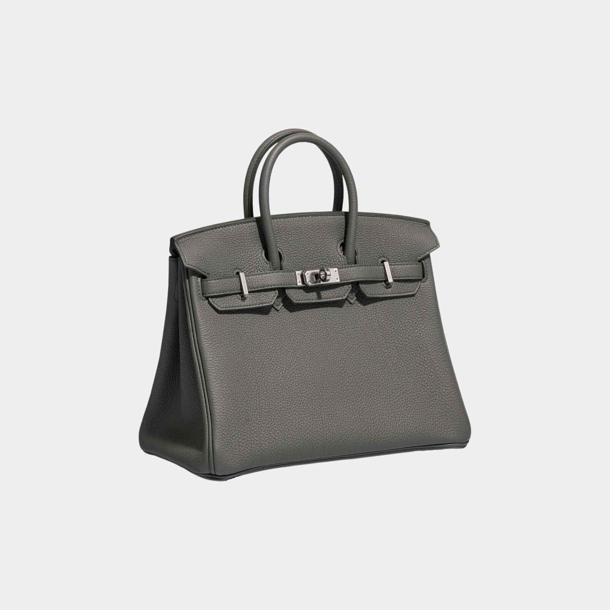 Birkin 25 Togo Vert Amande Phw Hermes – Гарантія оригінальності – детальний вид