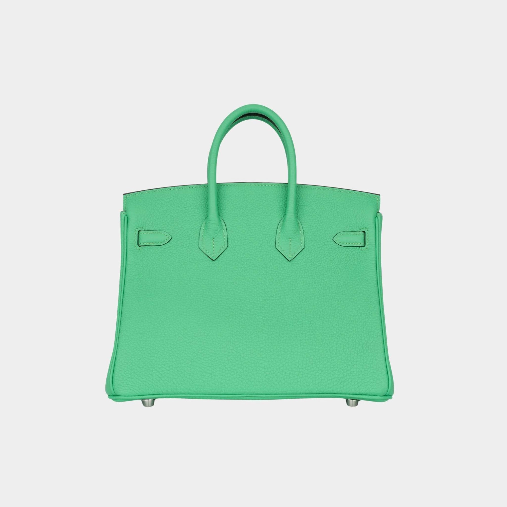 Birkin 25 Togo Vert Comics Phw Hermes оригінал – Купити в Україні – вид ззаду