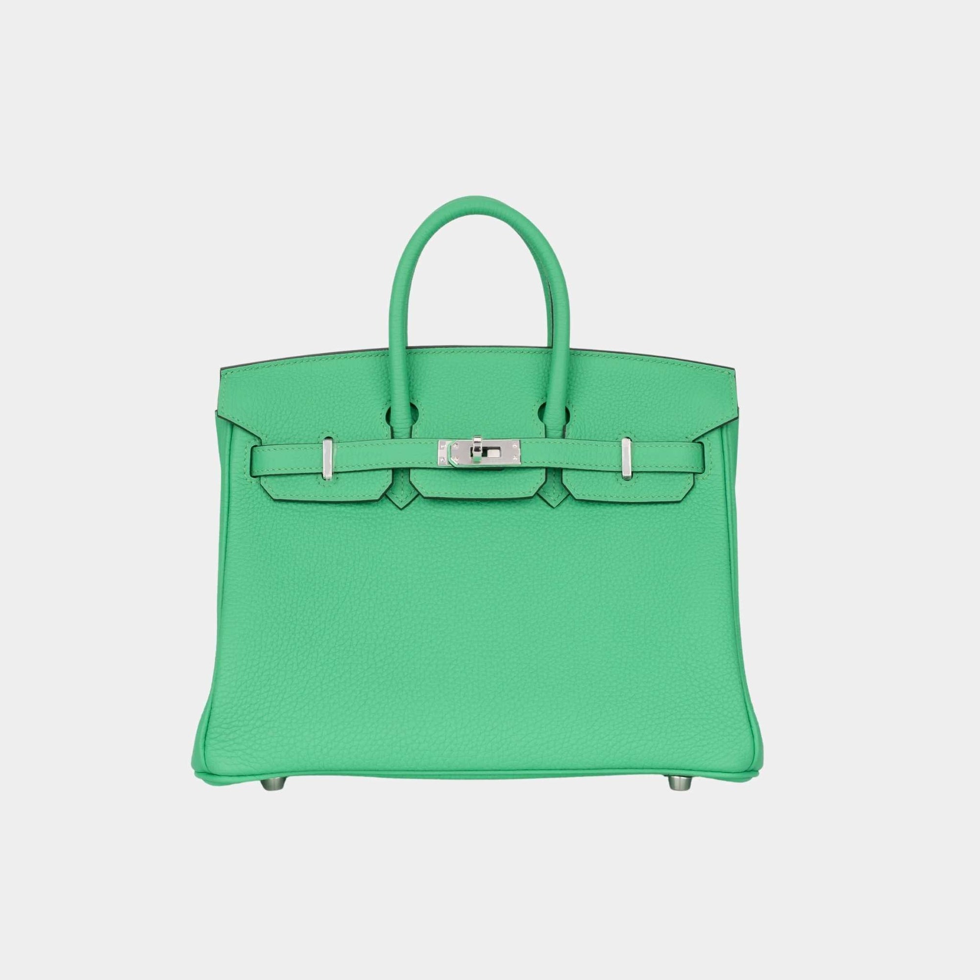 Birkin 25 Togo Vert Comics Phw Hermes оригінал – Купити в Україні – боковий вид