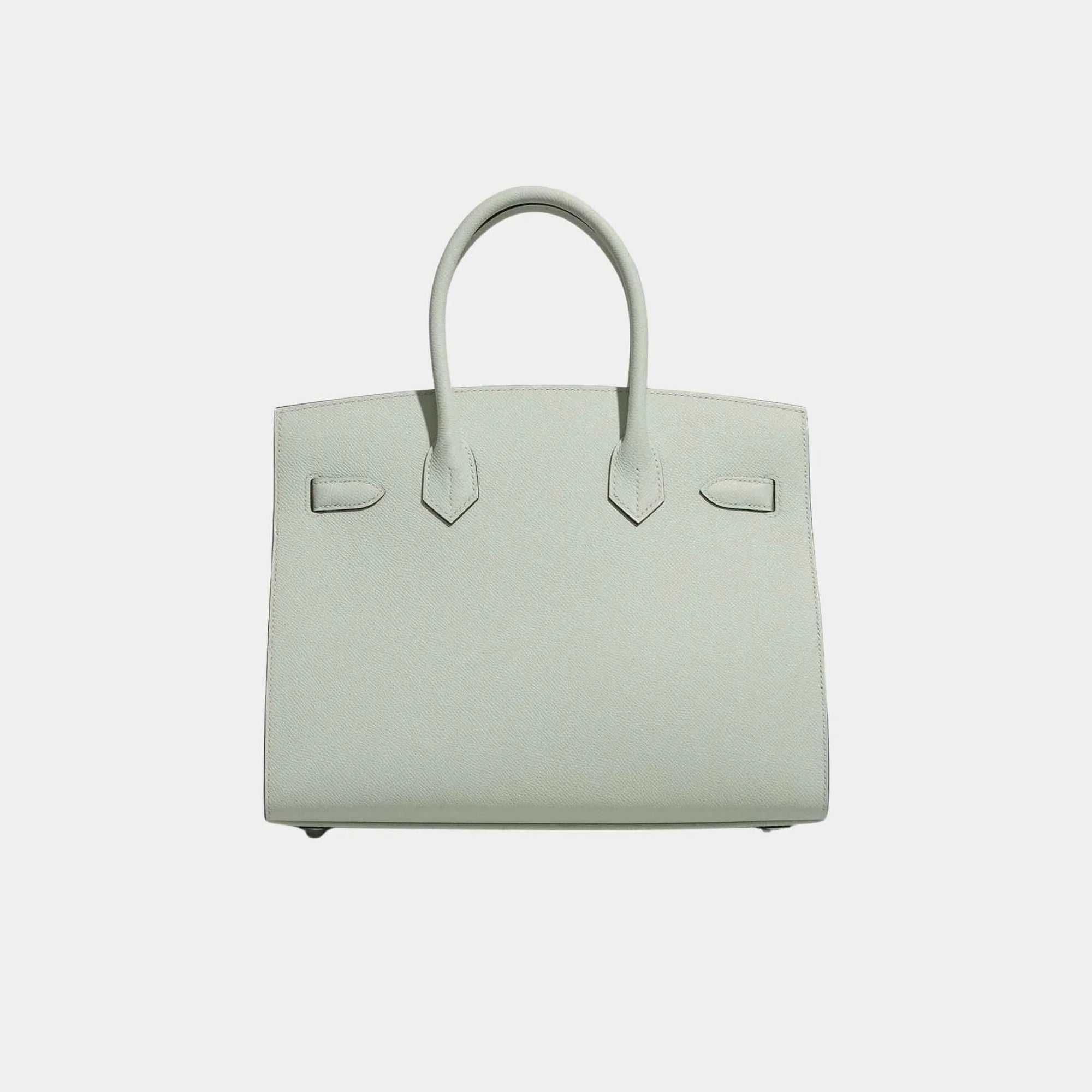 Оригінальна Birkin 30 Epsom Vert Fizz Phw Hermes – вид ззаду