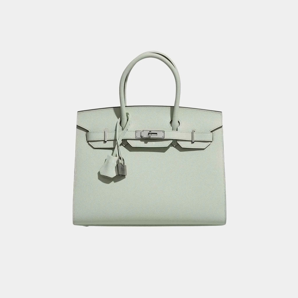 Оригінальна Birkin 30 Epsom Vert Fizz Phw Hermes – боковий вид