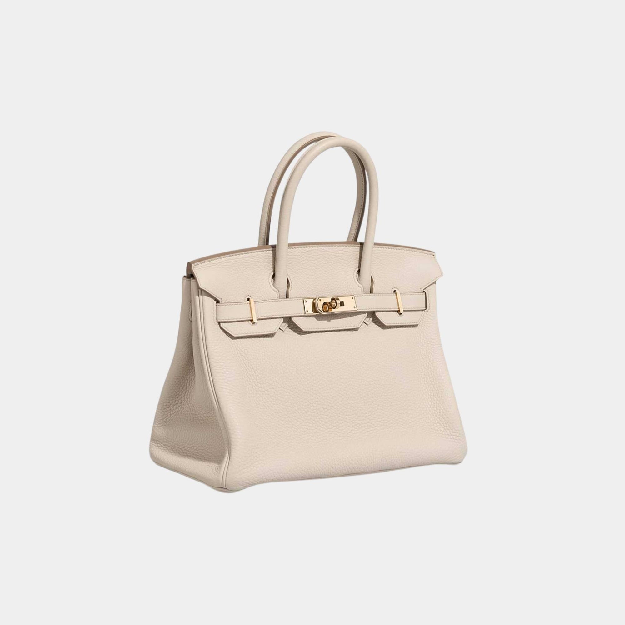 Оригінальна Birkin 30 Togo Beton Ghw Hermes – детальний вид