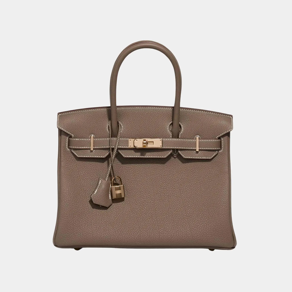 Birkin 30 Togo Etoupe Ghw Hermes оригінал – Купити в Україні – боковий вид