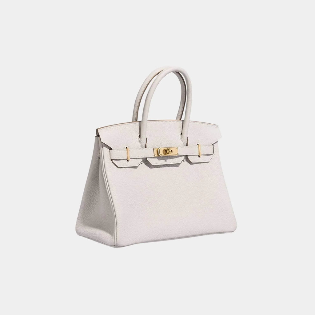 Birkin 30 Togo Gris Pale Ghw Hermes оригінал – Купити в Україні – вид ззаду