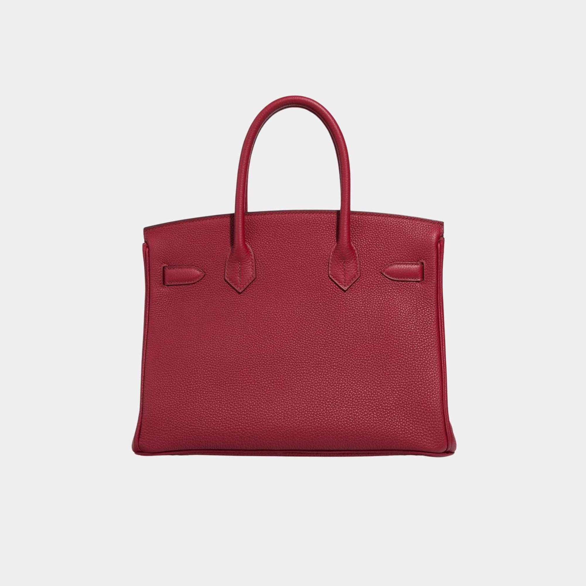 Birkin 30 Togo Rubis Phw Hermes – Гарантія оригінальності – детальний вид