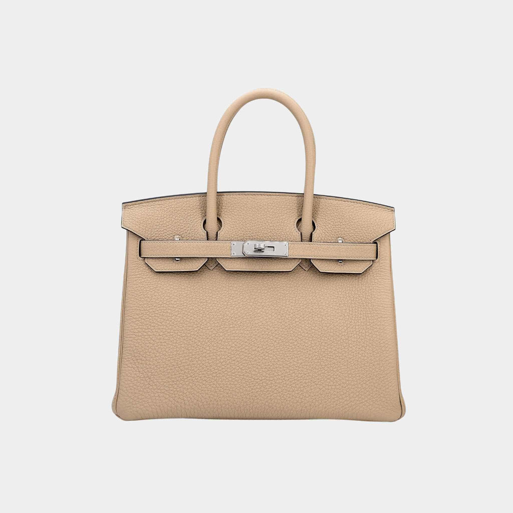 Birkin 30 Togo Trench Phw Hermes оригінал – Купити в Україні – боковий вид