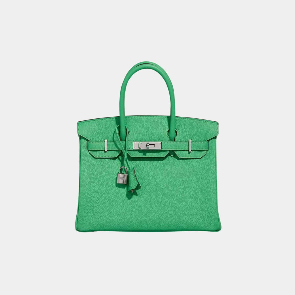 Оригінальна Birkin 30 Togo Vert Comics Phw Hermes – боковий вид