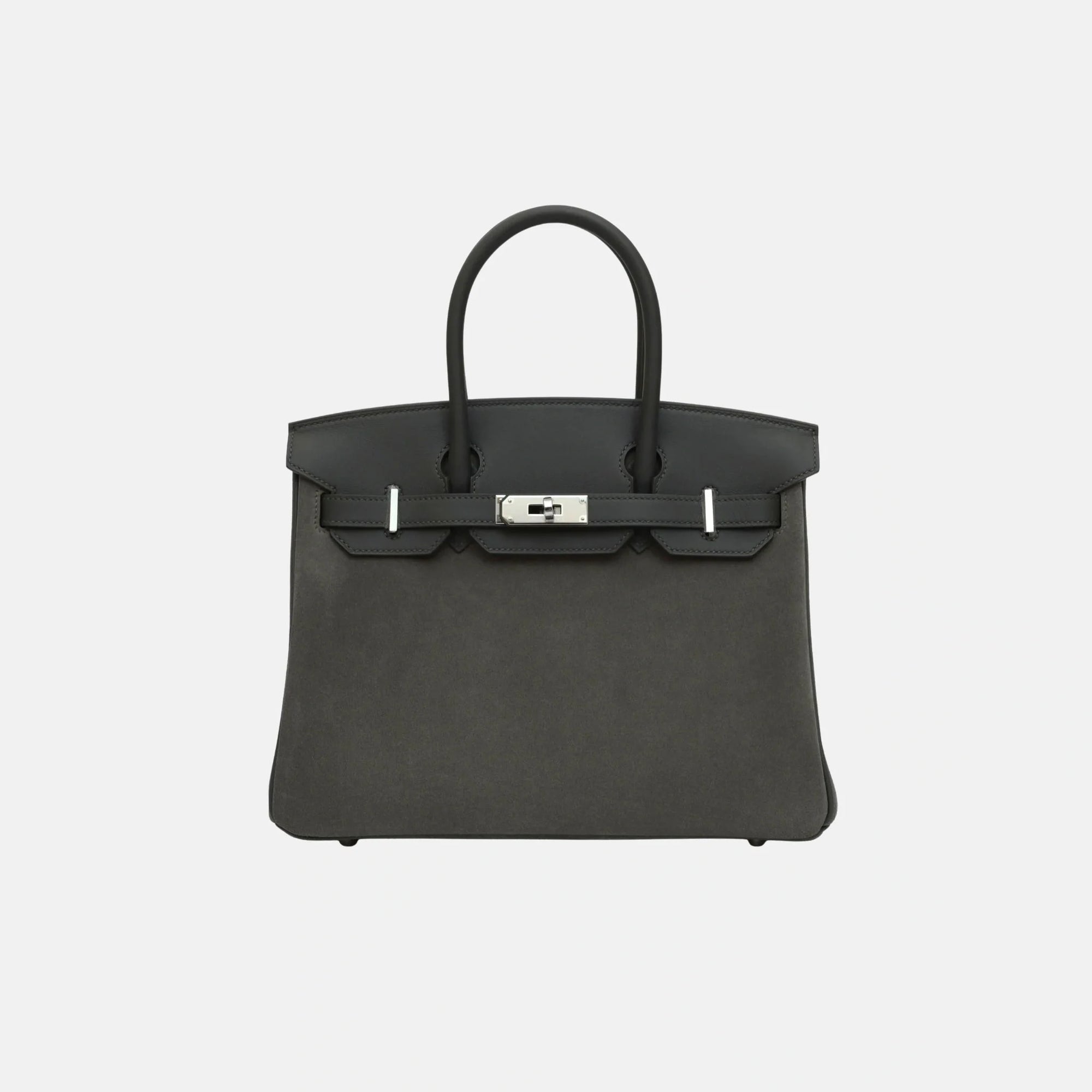 Birkin 30 Vert Mangrove Swift Hermes оригінал – Купити в Україні – боковий вид