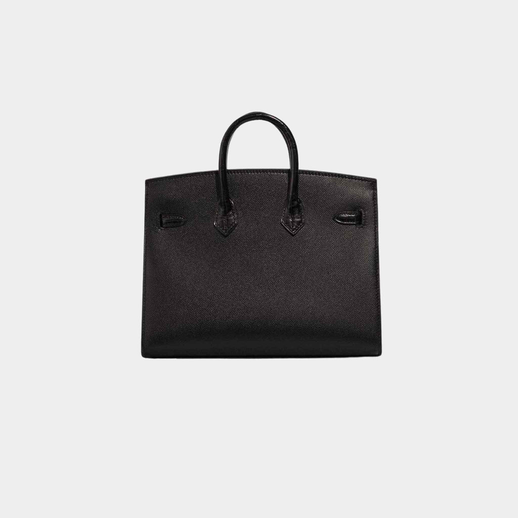 Оригінальна Birkin Faubourg 20 Midnight Bhw Hermes – детальний вид