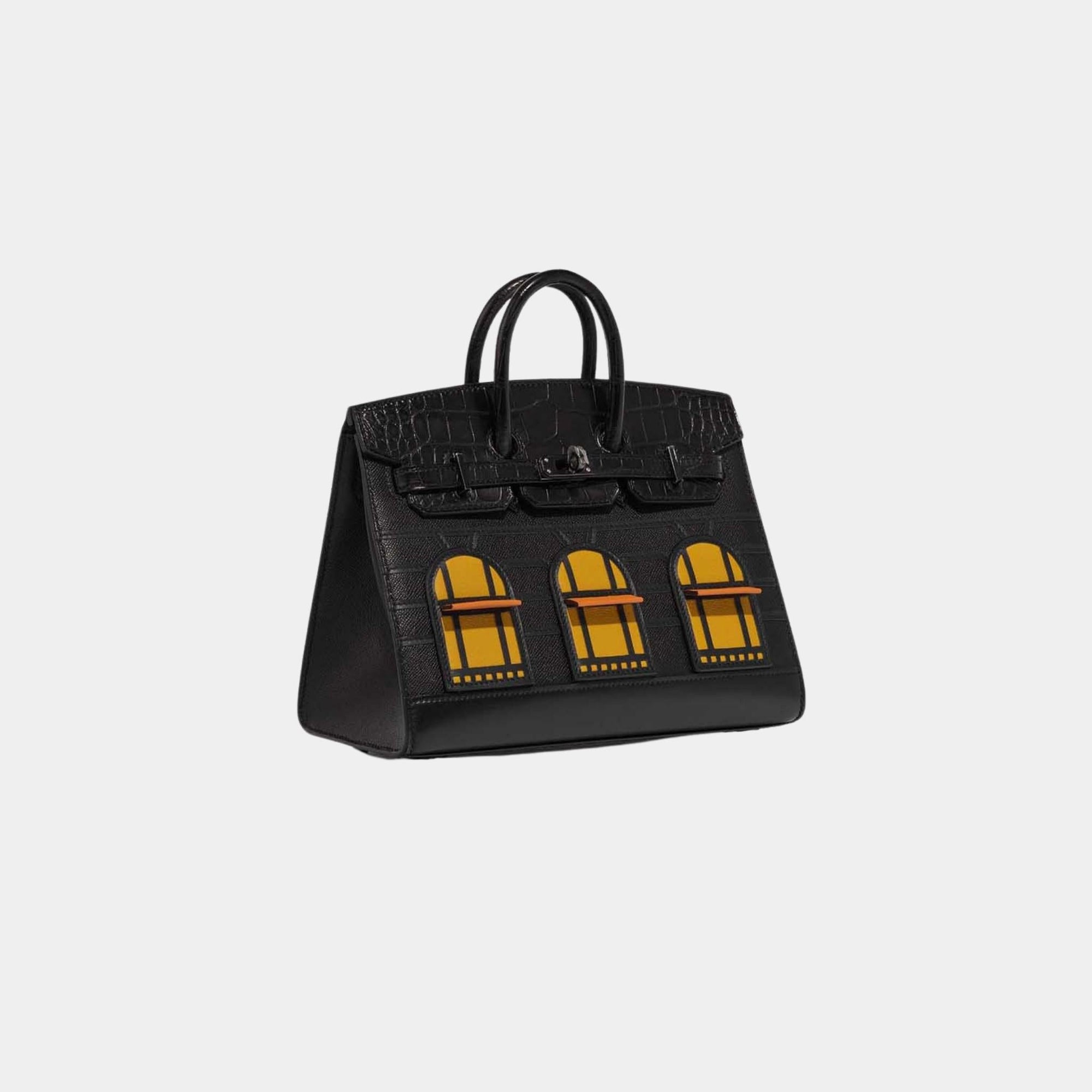Оригінальна Birkin Faubourg 20 Midnight Bhw Hermes – збільшений вид