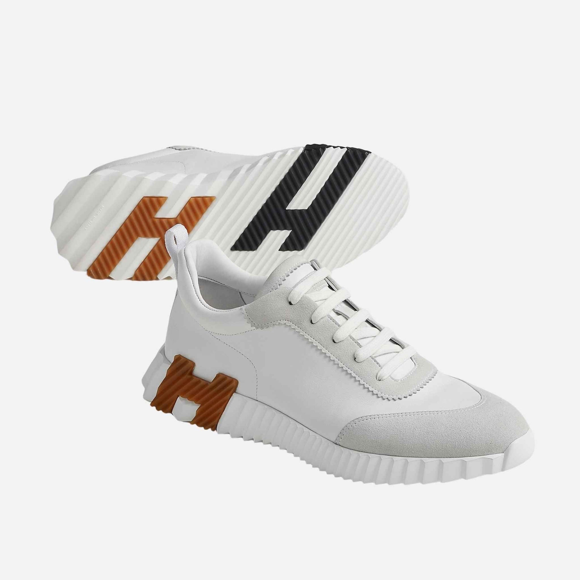 Bouncing Sneaker Calfskin Suede Men Hermes – Гарантія оригінальності – збільшений вид