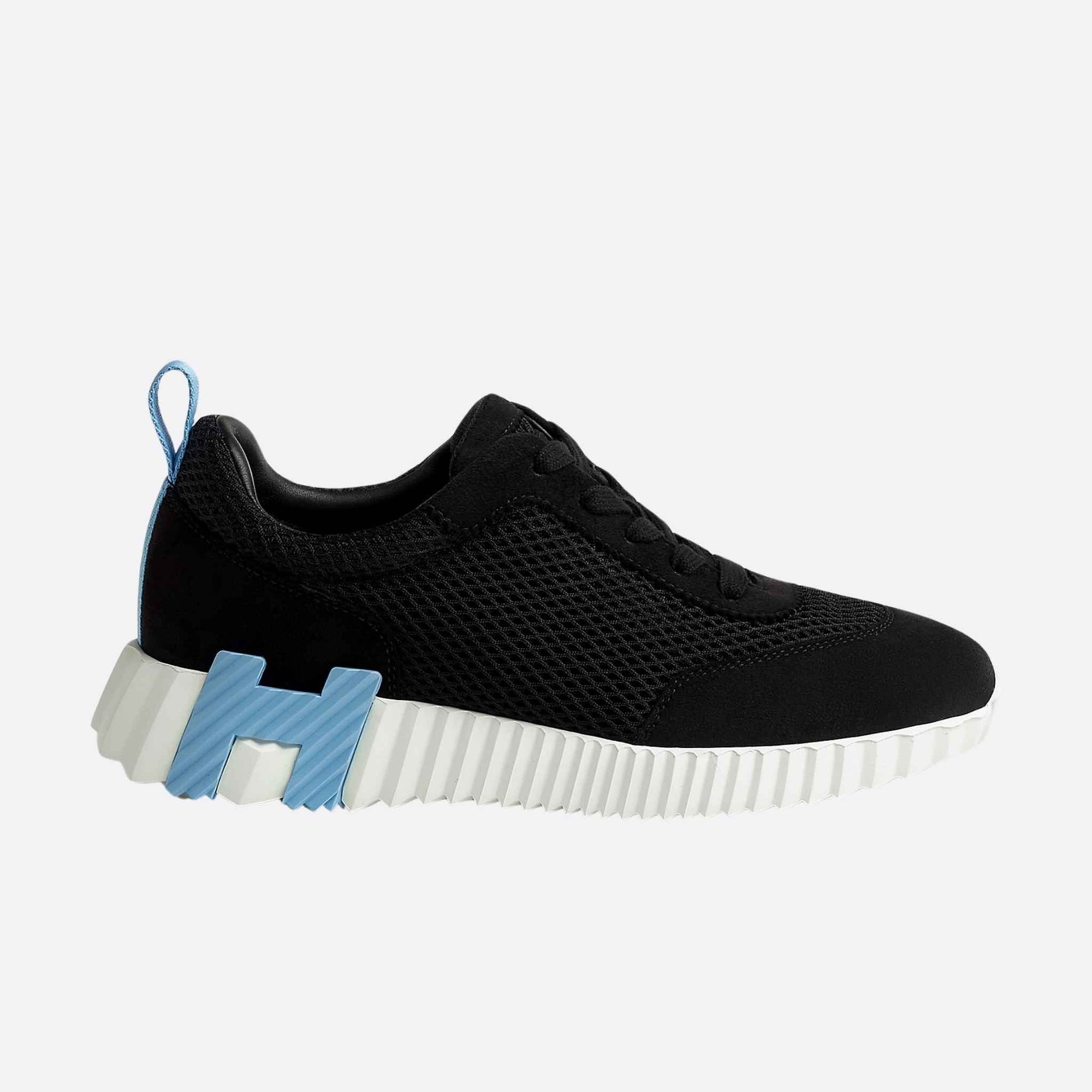 Bouncing Sneaker Graphic Mesh Suede Women Hermes – Гарантія оригінальності – вид ззаду