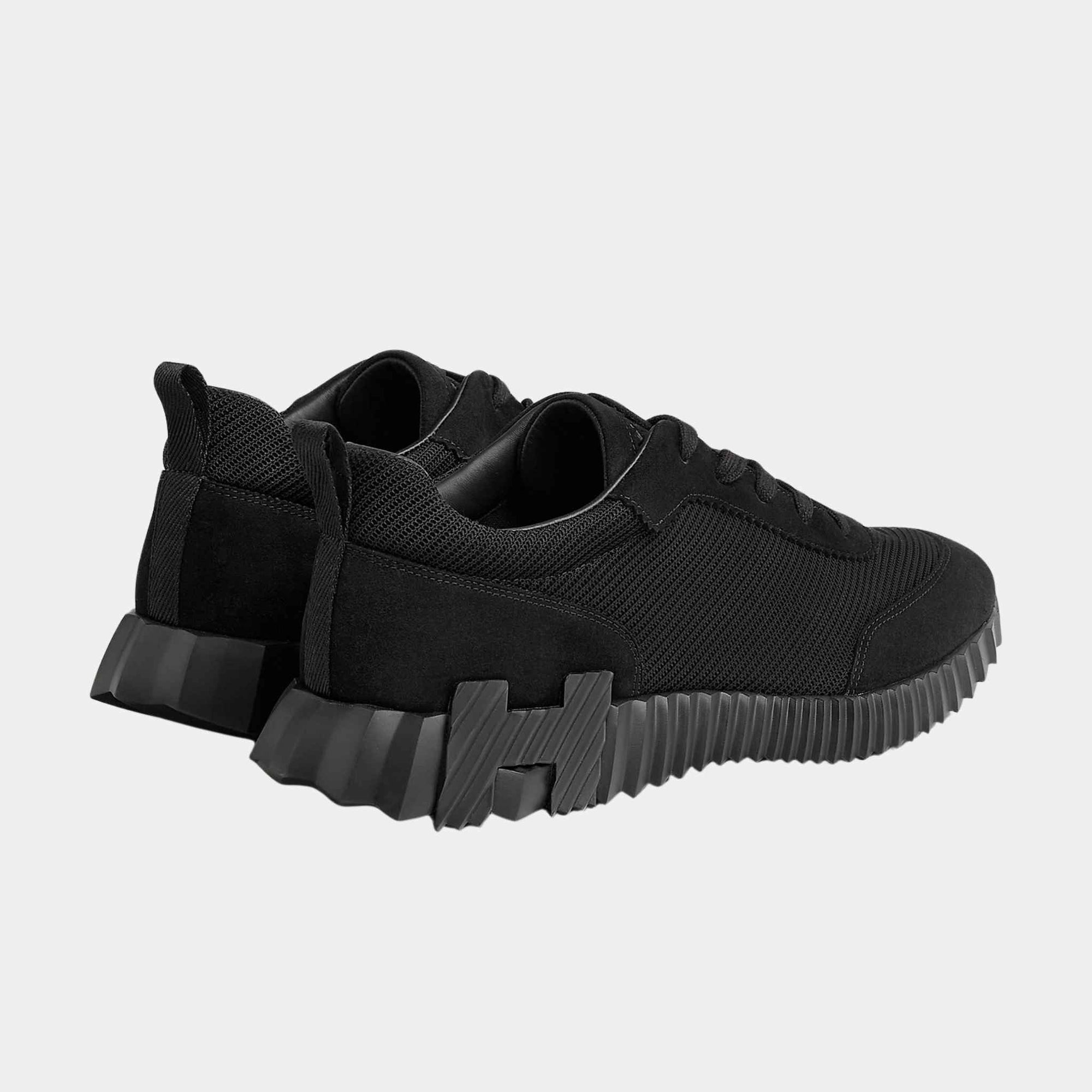 Оригінальна Bouncing Sneaker In Technical Mesh And Suede Men Hermes – детальний вид
