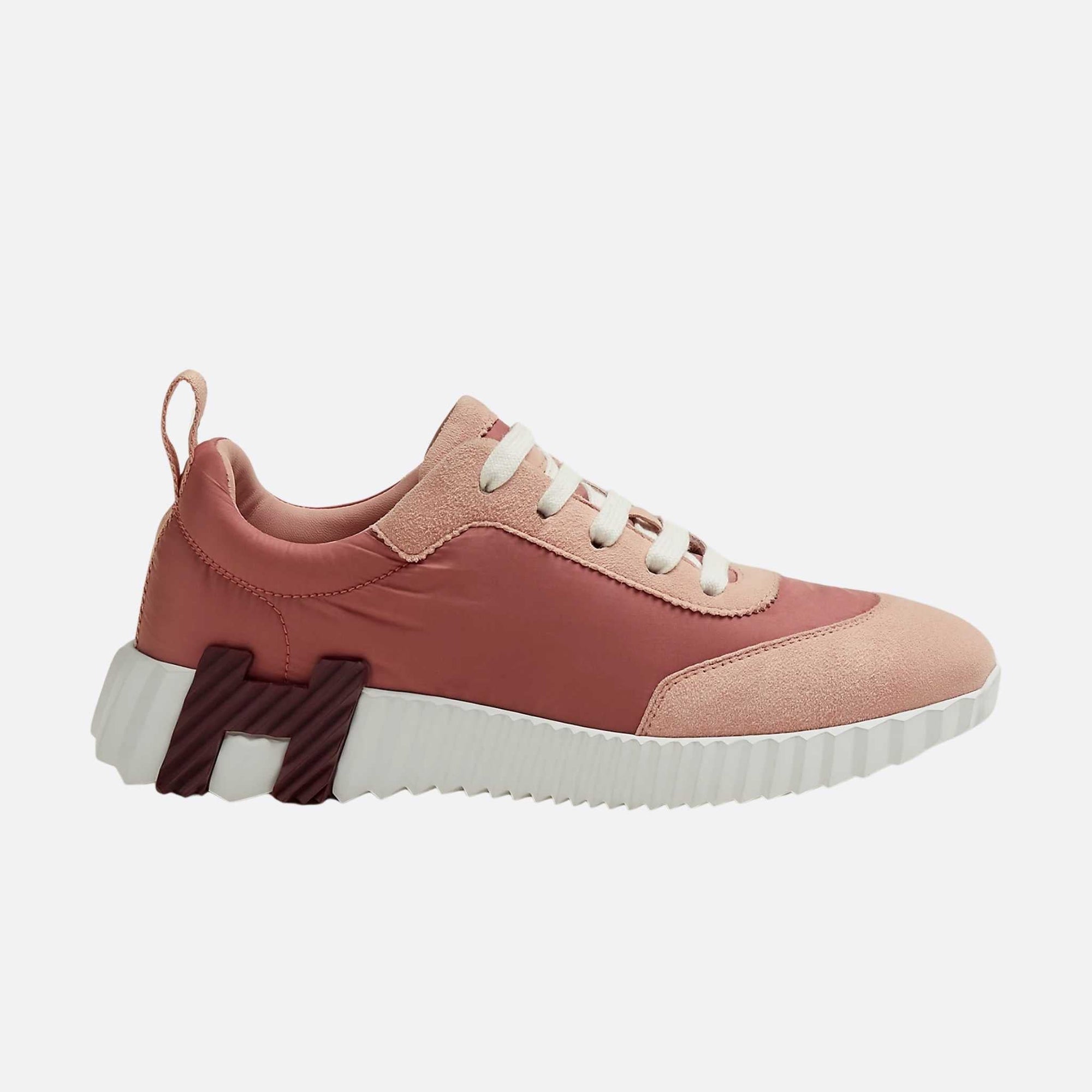 Bouncing Sneaker Parachute Fabric Suede Women Hermes оригінал – Купити в Україні – вид ззаду