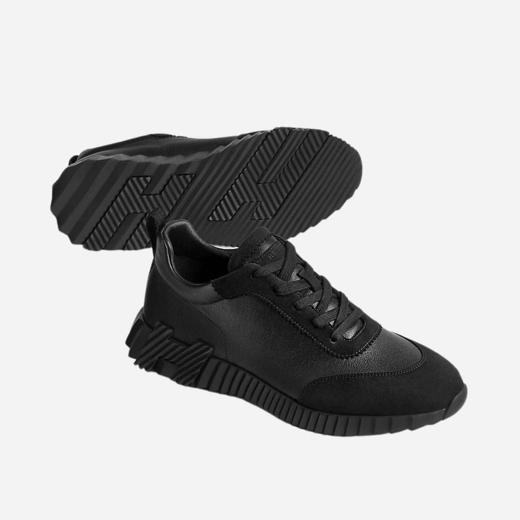 Оригінальна Bouncing Sneaker Sport Goatskin Suede Men Hermes – боковий вид