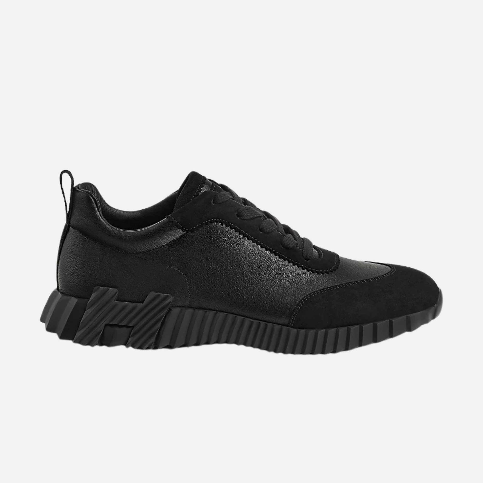 Оригінальна Bouncing Sneaker Sport Goatskin Suede Men Hermes – вид ззаду
