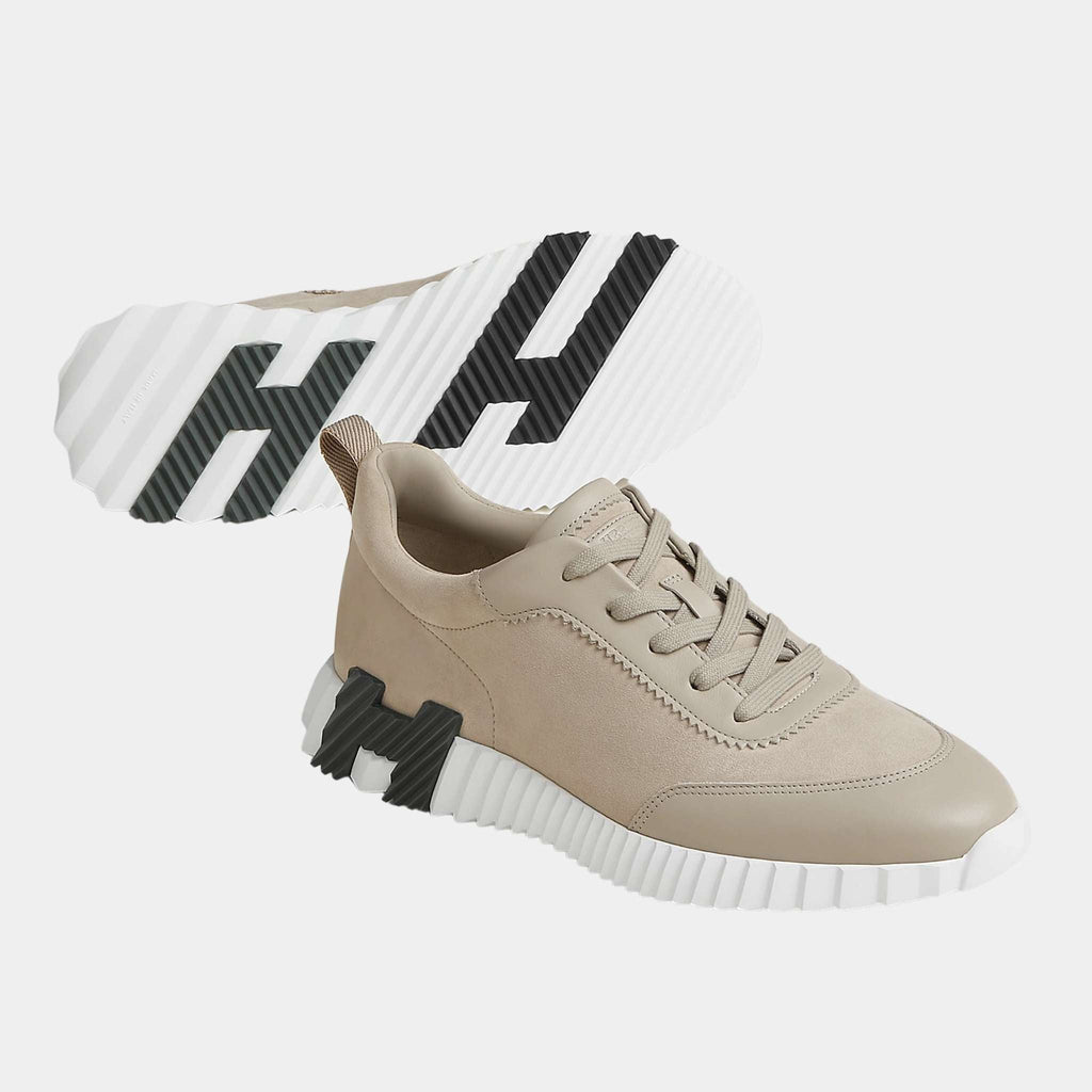 Bouncing Sneaker Suede And Calfskin Men Hermes – Гарантія оригінальності – збільшений вид