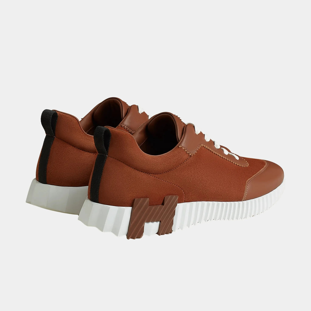 Bouncing Sneaker Suede And Calfskin Men Hermes – Гарантія оригінальності – детальний вид