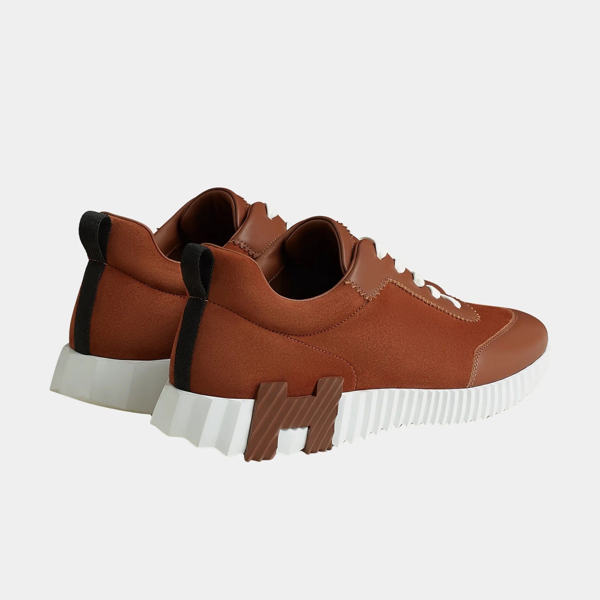 Bouncing Sneaker Suede And Calfskin Men Hermes – Гарантія оригінальності – детальний вид