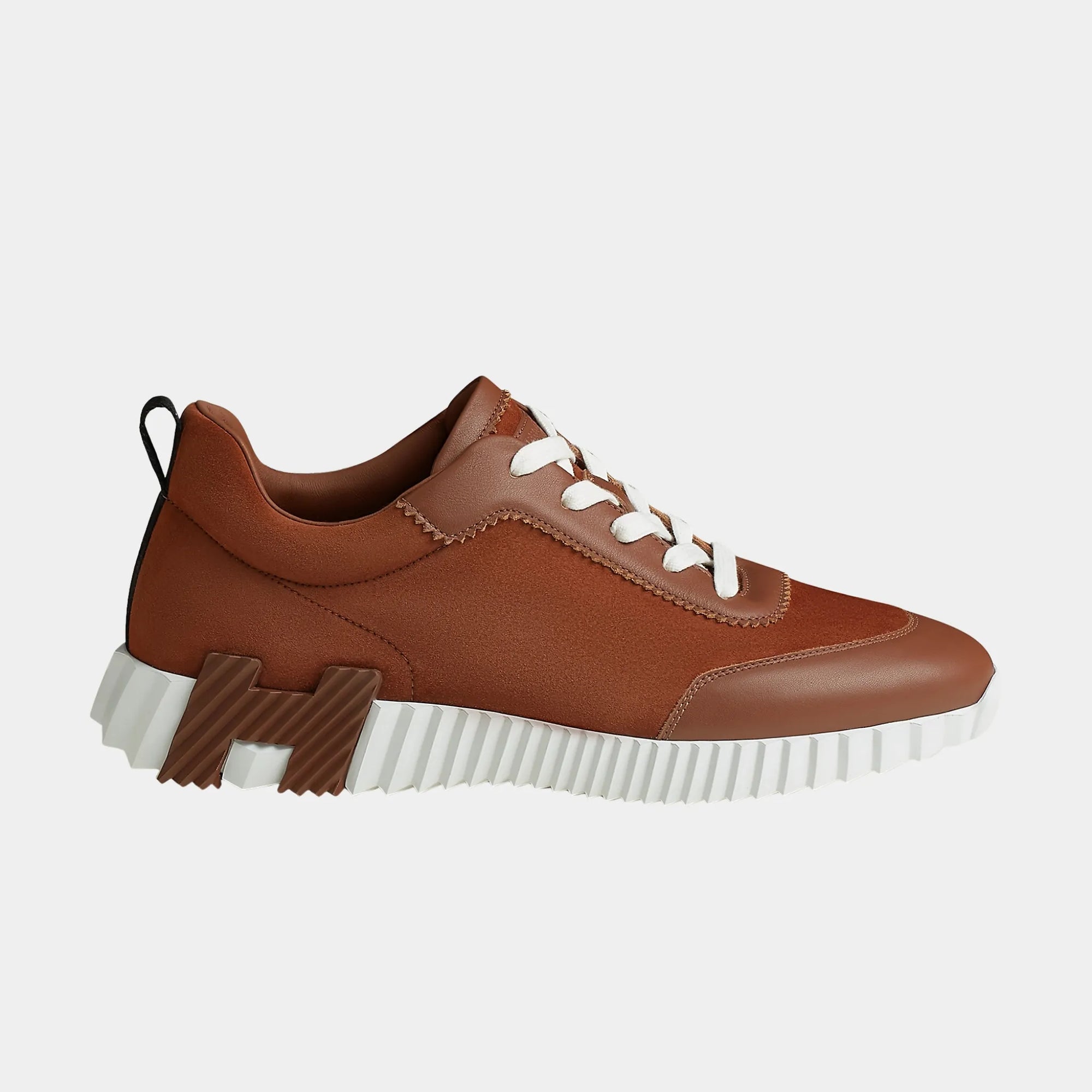 Bouncing Sneaker Suede And Calfskin Men Hermes – Гарантія оригінальності – вид ззаду