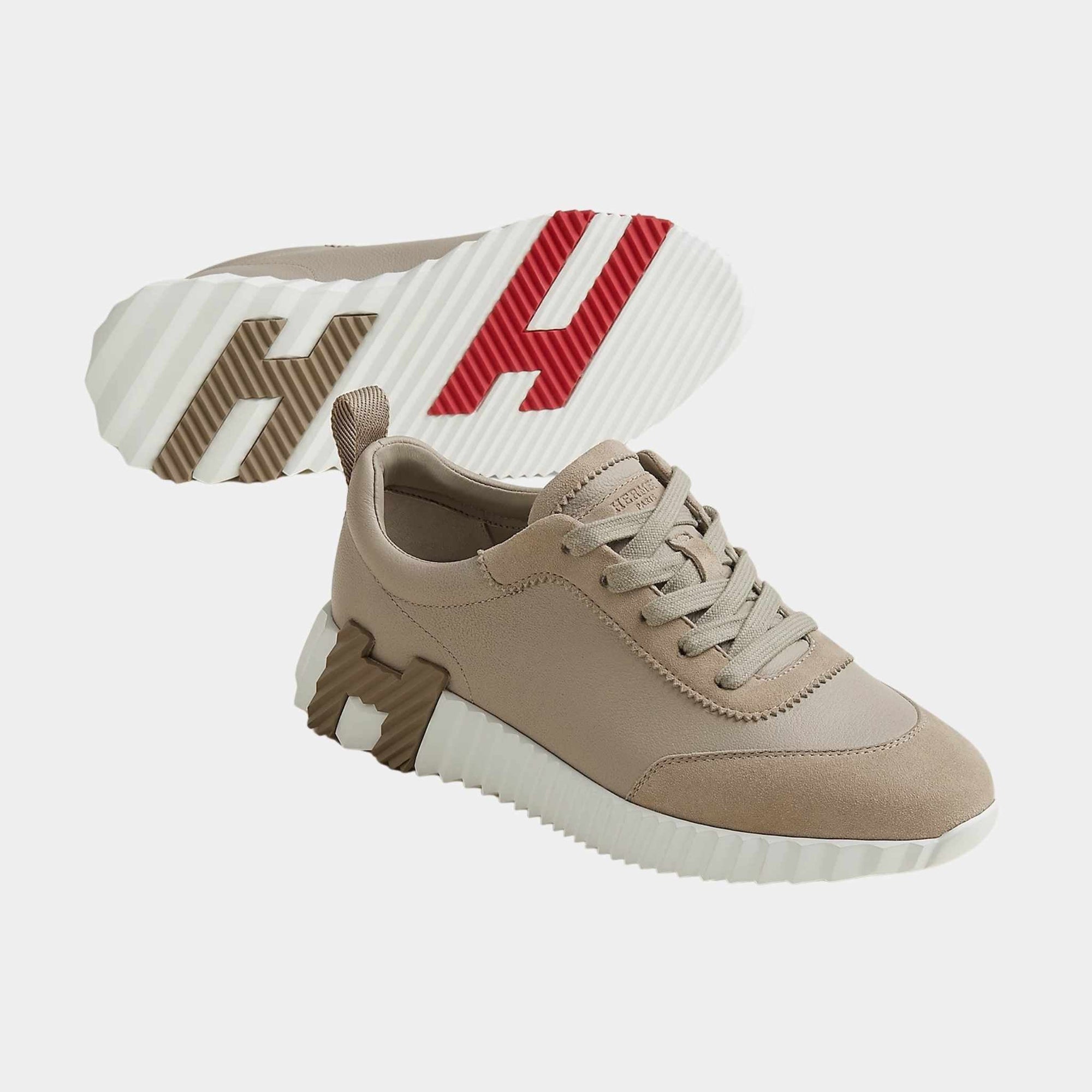 Оригінальна Bouncing Sneaker Suede Sport Goatskin Women Hermes – збільшений вид