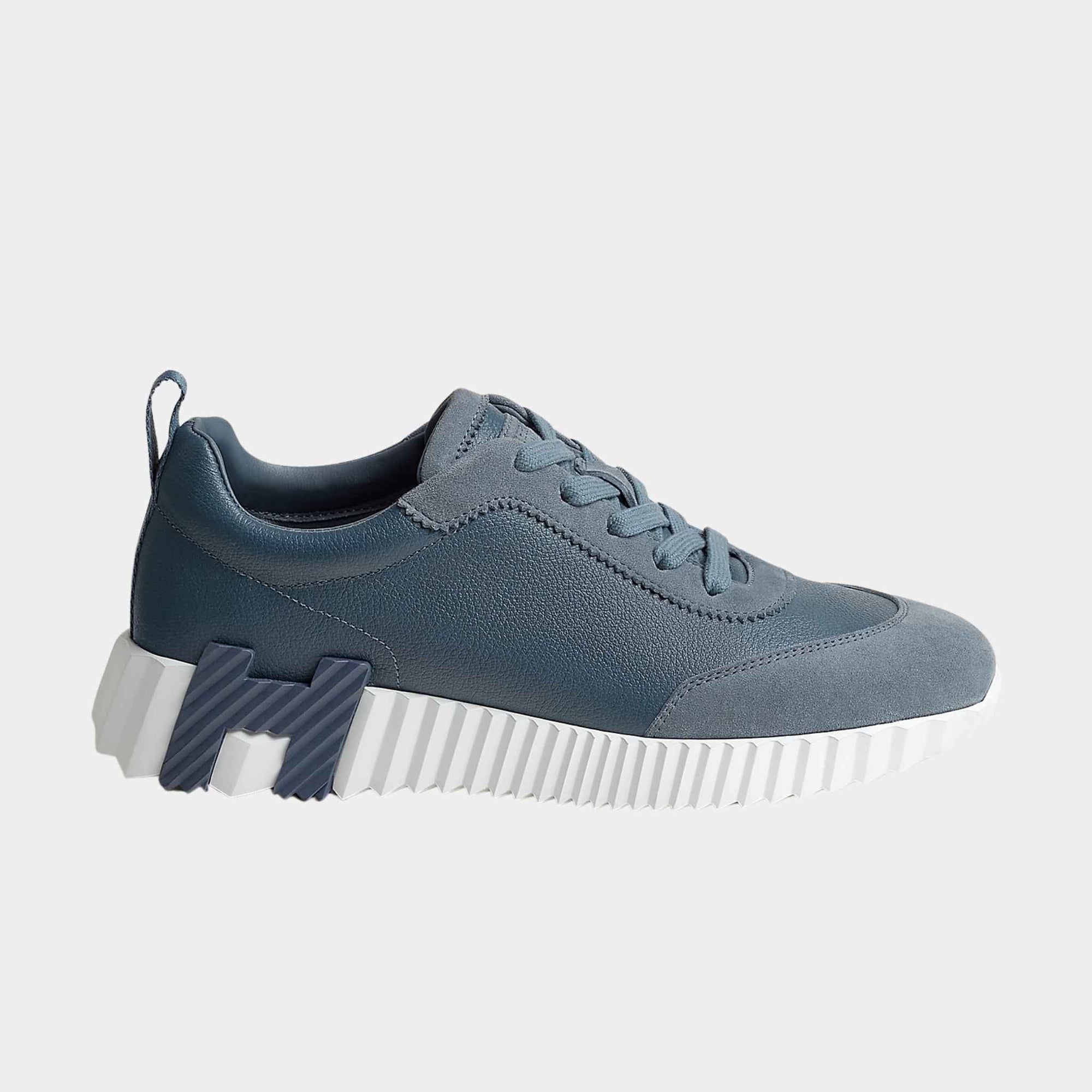 Оригінальна Bouncing Sneaker Suede Sport Goatskin Women Hermes – вид ззаду